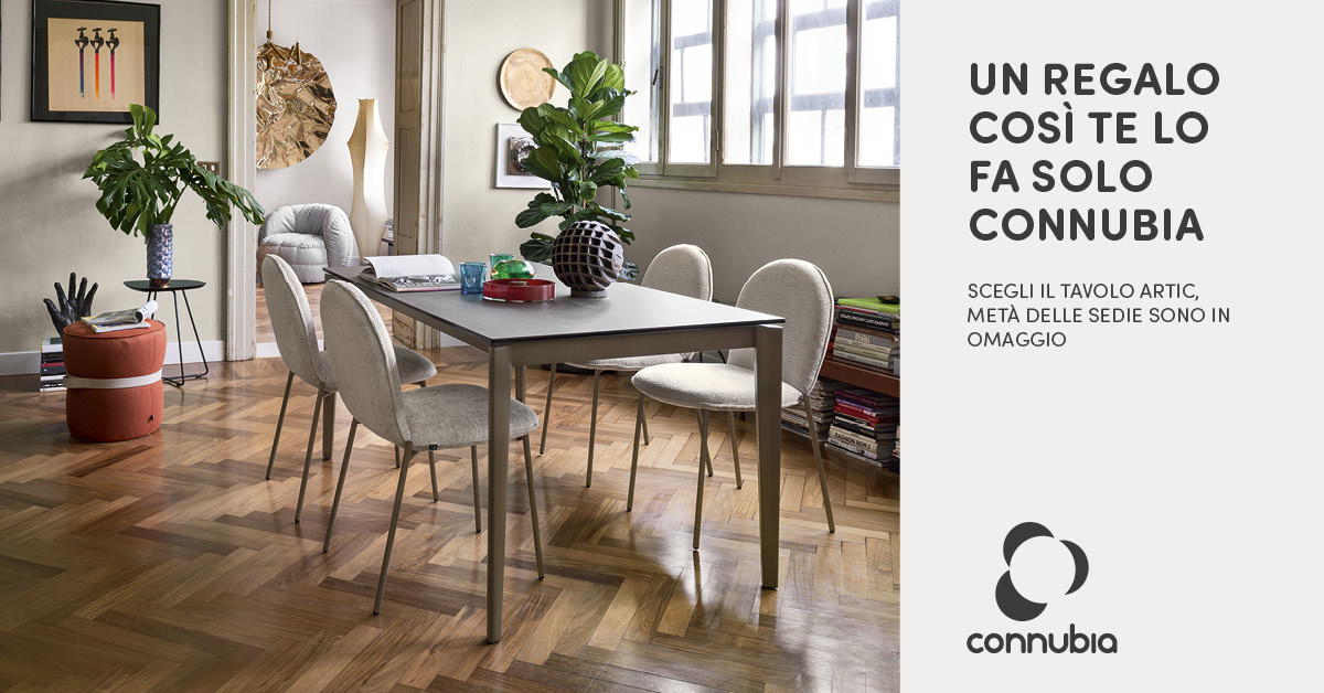 Promo tavolo Artic Connubia Calligaris